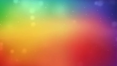 Gökkuşağı Gradyan Parıltısı Soyut Hareket Arkaplanı