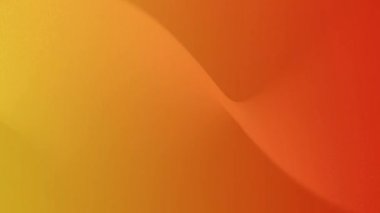 Turuncu Arkaplan ile Zarif Dalgalı Çizgi Canlandırması