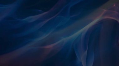 Sinema ve yaratıcı görsel projeler için siyah arkaplan üzerine duman etkisi videosu, gerçekçi girdap hareketli yüksek kaliteli videolar ve video görüntüleri