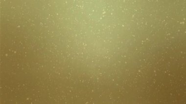 Pırıltılı Yıldızlar Yüksek Kalitede Efektli Altın Arkaplan Videosu