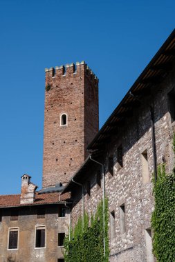 Torre dell Osservatorio Watchtower of the Palazzo del Territorio in Vicenza, Italy also Called Arpolini, Coxina or Gomberti Tower