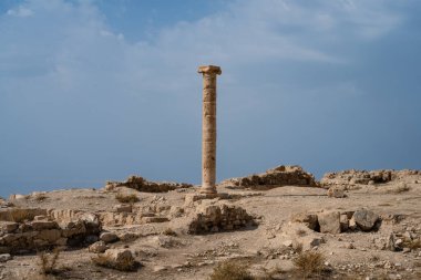 Machaerus ya da Qala 'at Mukawir Kalesi Ürdün' de, Vaftizci Yahya 'nın kellesinin uçurulduğu yerde.