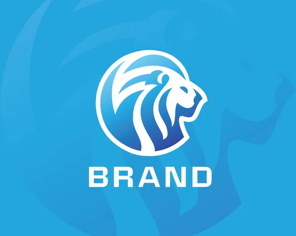 Aslan logosu. Satılık aslan logosu. Aslan maskotu logosu. Aslan logosu al.