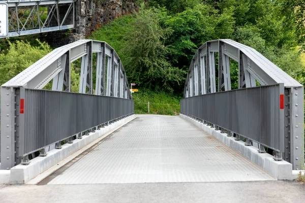Pont Fer Gris Suisse Architecte Ingénieur Ont Réalisé Bon Produit — Photo