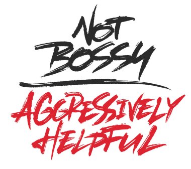 Saldırgan ve yararlı vektör harfleri değil. El yazısı metin etiketi. Freehand tipografi tasarımı