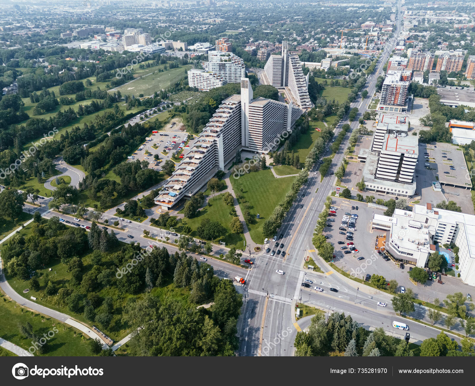 Olympic Village Built 1976 Summer Olympics Montreal Quebec Canada ...