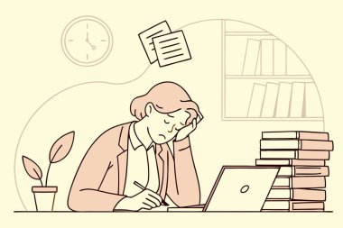 Vergileri hesaplayan hoşnutsuz kişinin banka hesapları ve faturaları kötü denge, iflas, borç