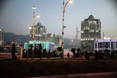 2 Eylül 2023. Ashgabat 'taki hükümet binaları