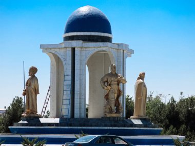 2 Eylül 2023. Ashgabat 'taki hükümet binaları
