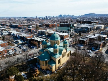 Sainte Sophie 'nin Ukrayna Ortodoks Katedrali. Montreal, Kanada.