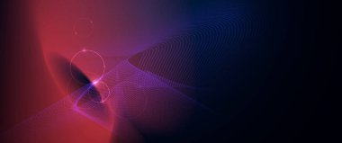 Vector soyut parlak altın, sarı dalga çizgisi ve koyu mavi ve siyah arkaplan üzerine ışık parıltısı deseni tasarımı. İllüstrasyon lüks unsuru, duvar kâğıdı, şablon, afiş için altın madalya