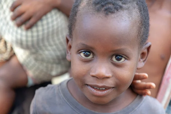 Xai Xai Mosambik April 2014 Extreme Nahaufnahme Eines Kleinen Jungen — Stockfoto