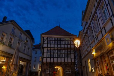 Hattingen 'in tarihi merkezine bak