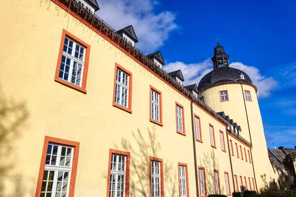Fasad Det Historiska Nedre Slottet Siegen — Stockfoto