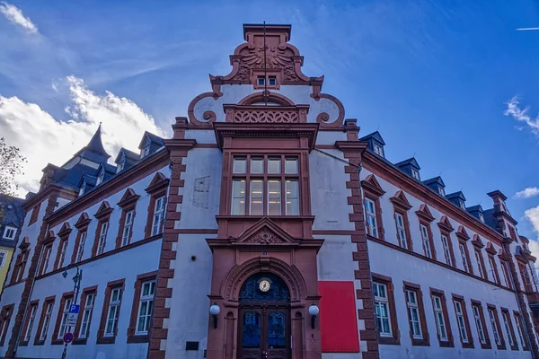 Fasad Historisk Museibyggnad Mitt Siegen — Stockfoto