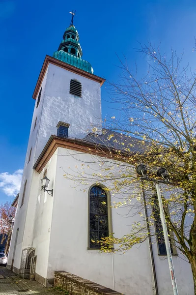 Historische Marienkirche Der Siegener Altstadt — Stockfoto