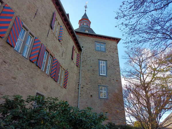 Vista Histórico Castillo Superior Siegen — Foto de Stock