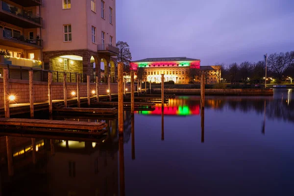 Edificio Del Puerto Teatro Ciudad Muelheim Ruhr — Foto de Stock