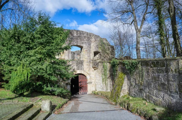 Porta Medievale Castello Storico Tecklenburg — Foto Stock