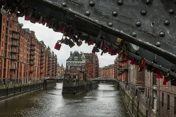 Historisk Tullbyggnad Efter Flotta Lagerdistriktet Hamburg — Stockfoto