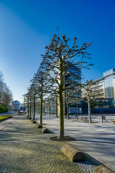 Moderna Kontorsbyggnader Düsseldorf — Stockfoto