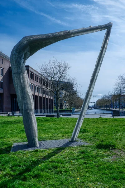Escultura Parque Público Eindhoven — Foto de Stock