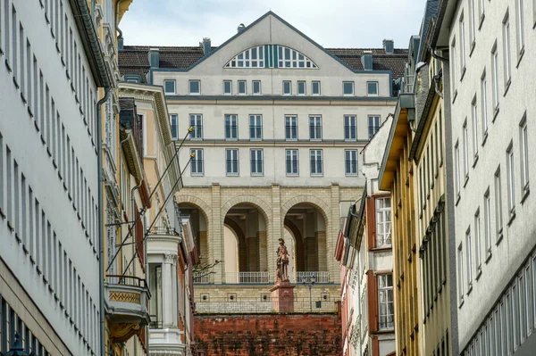 Mainz Şehir Merkezindeki Binalar Martin Anıtı — Stok fotoğraf