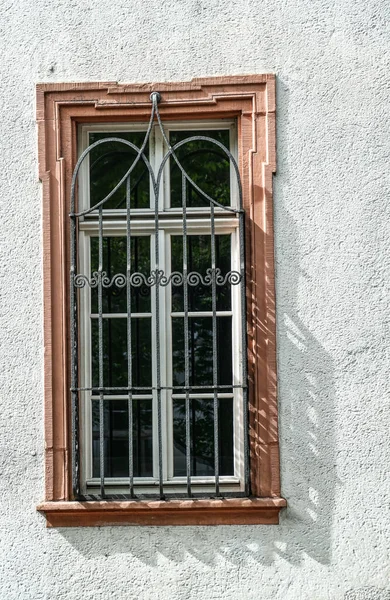 Окно Исторического Здания Майнце — стоковое фото