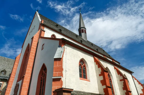 Historische Stiftskirche Mainz — Stockfoto