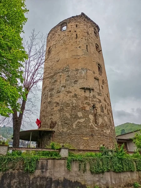 Историческая Башня Suerlingsturm Боппарде — стоковое фото