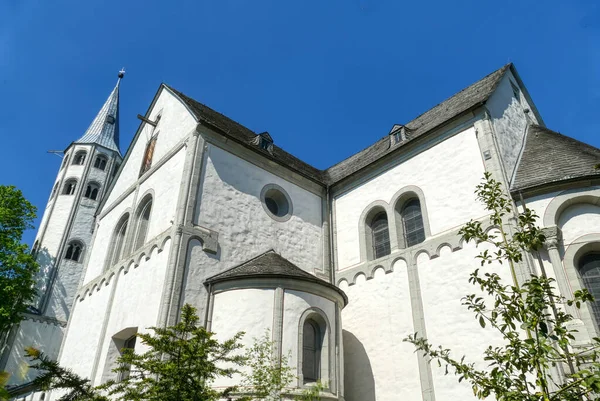 Iglesia Histórica Del Monasterio Casco Antiguo Goslar — Foto de Stock