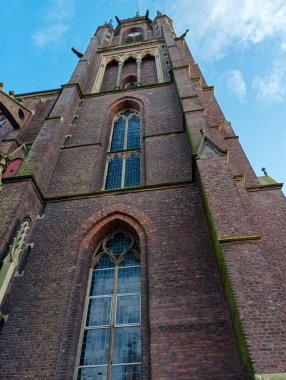 Turm der historischen Basilika in Kevelaer