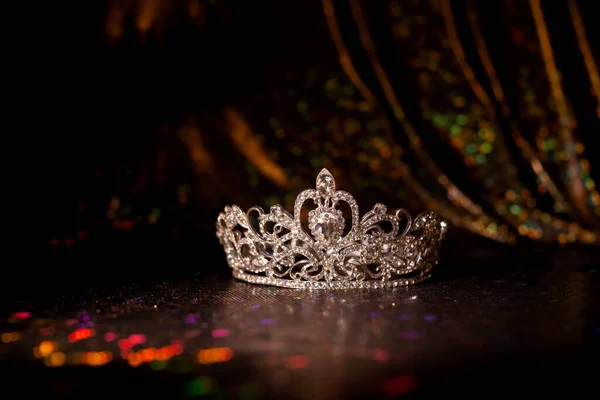 Vintage royal crown for princess. Fairytale