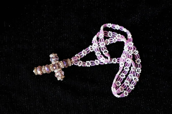 Cross Jewellery Handmade Bijouterie Accessory — Stock Photo, Image