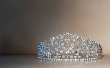 Royal wedding diadem, princess crown, tiara clipart