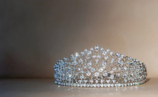 Kungligt Bröllop Diadem Prinsessa Krona Tiara — Stockfoto