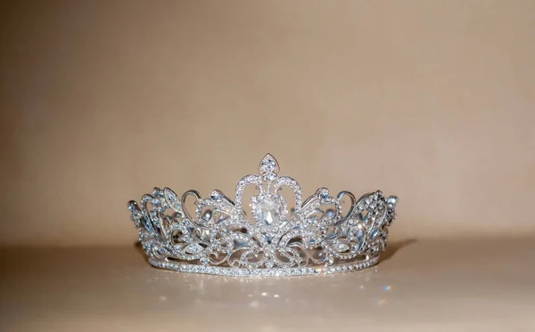Princezna Královská Koruna Diadém Pro Krále Královnu — Stock fotografie