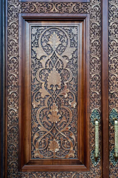 Uzbek Uzbekistan Eastern Wooden Pattern Central Asia Tashkent — Stock Photo, Image