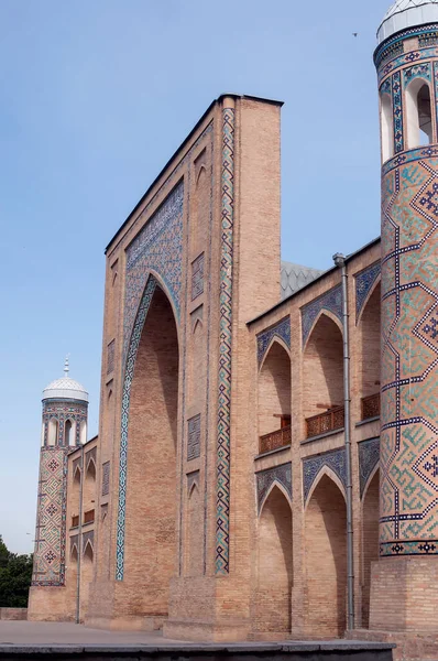 Медресе Кукельдаш Ташкенте Узбекистан Подробности — стоковое фото
