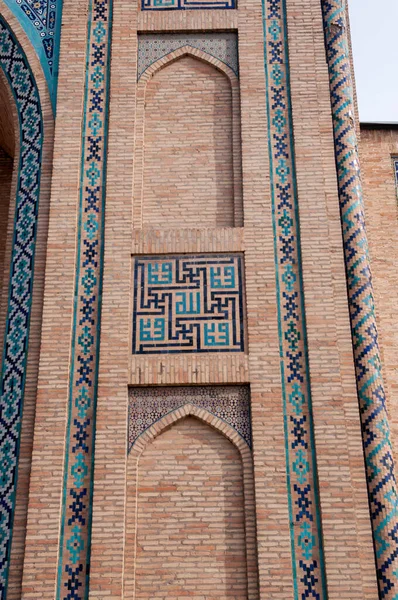 Madrasah Kukeldash Taşkent Özbekistan Ayrıntılar — Stok fotoğraf