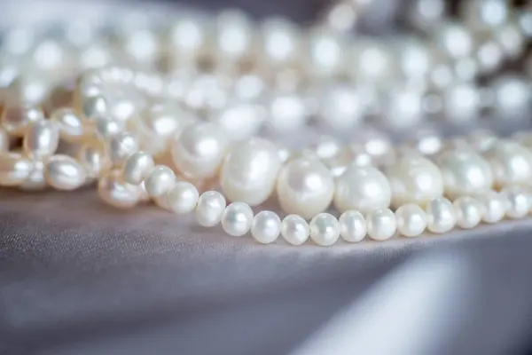 Luxury  necklace with pearl. Background, wealth
