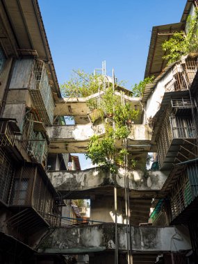 Eski konut apartman binası Taipei, Tayvan