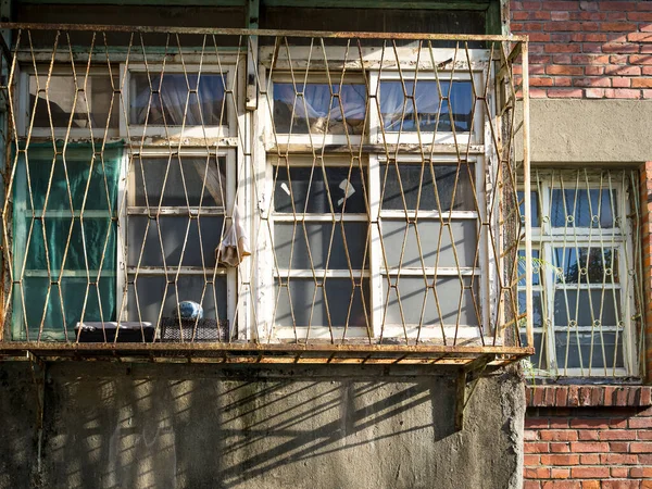 stock image Old residential apartment building in Taipei, Taiwan