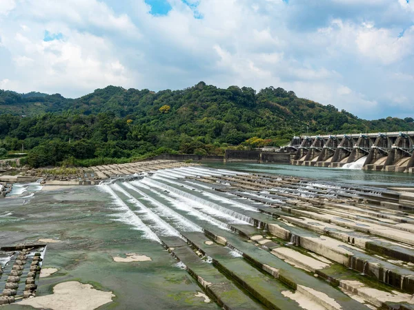 Shih Kang Dam Reservoir Taichung Taiwan — Stock Photo, Image