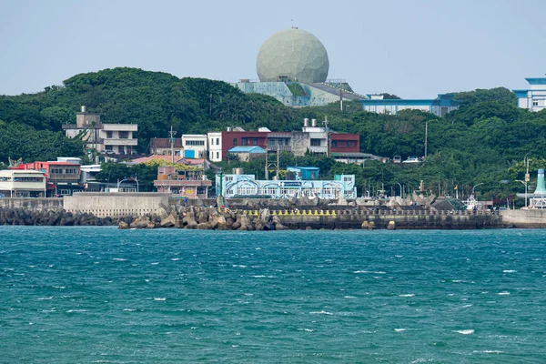 Nya Taipei City Taiwan April 2022 Fuji Fiskehamn Fasad Den — Stockfoto