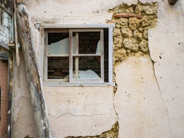 Tainan, Tayvan 'daki eski Anping caddesinde eski binalar.