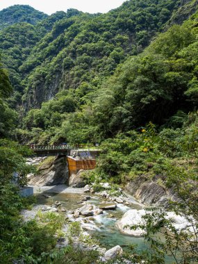 Tayvan 'daki Hehuan Dağı manzarası.