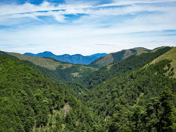 Tayvan 'daki Hehuan Dağı manzarası.