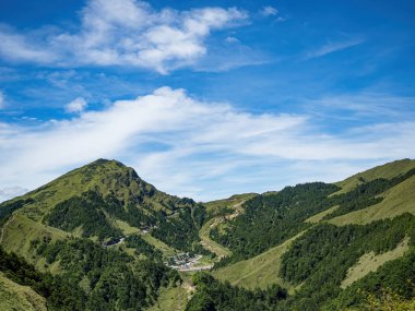 Tayvan 'daki Hehuan Dağı manzarası.