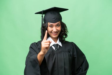 Genç üniversite mezunu Arjantinli bir kadın izole edilmiş bir geçmişi var.